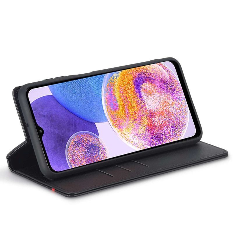 Capa De Celular Para Samsung Galaxy A23 5G Flip Fibra De Carbono Lc.imeeke