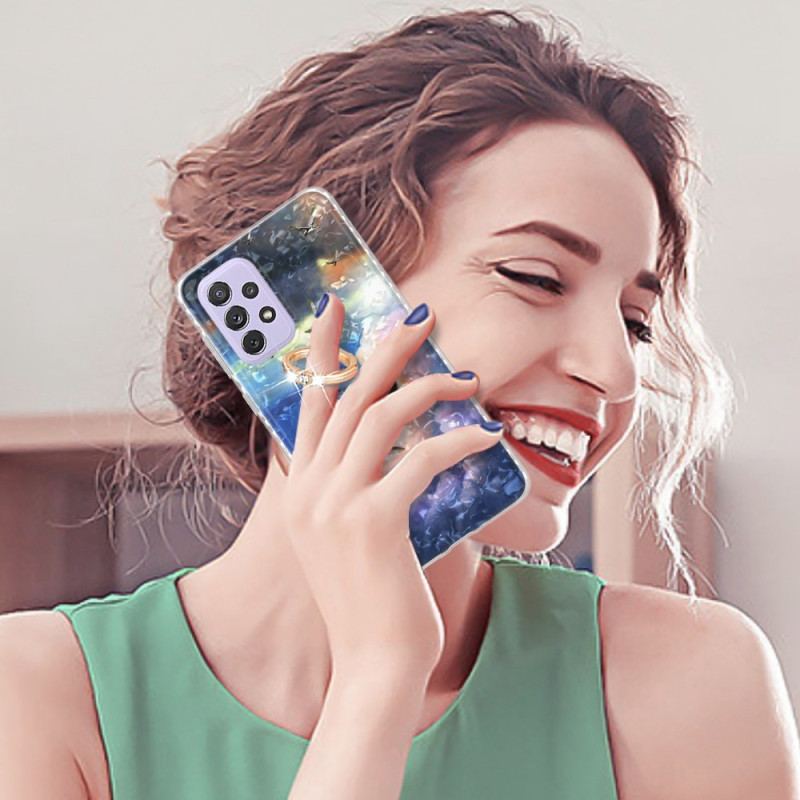 Capa Para Samsung Galaxy A23 5G Baleia Com Suporte De Anel