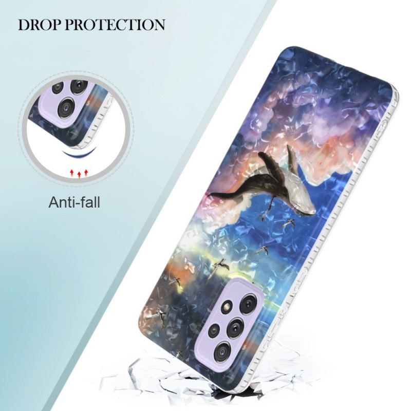 Capa Para Samsung Galaxy A23 5G Baleia Estilizada