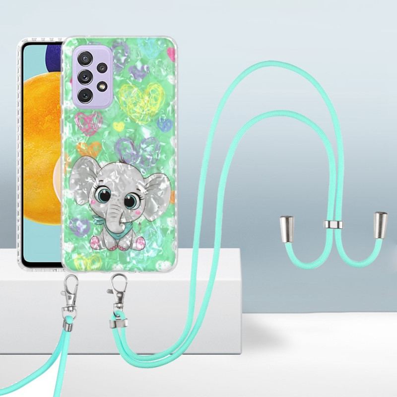 Capa Para Samsung Galaxy A23 5G De celular Cordão De Elefante