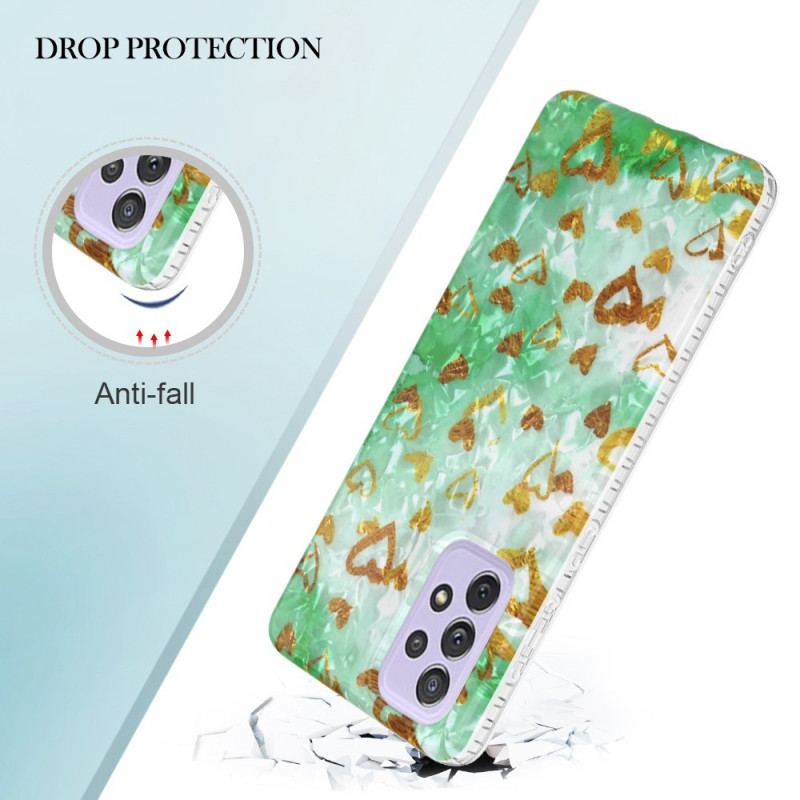 Capa Para Samsung Galaxy A23 5G Corações Estilosos