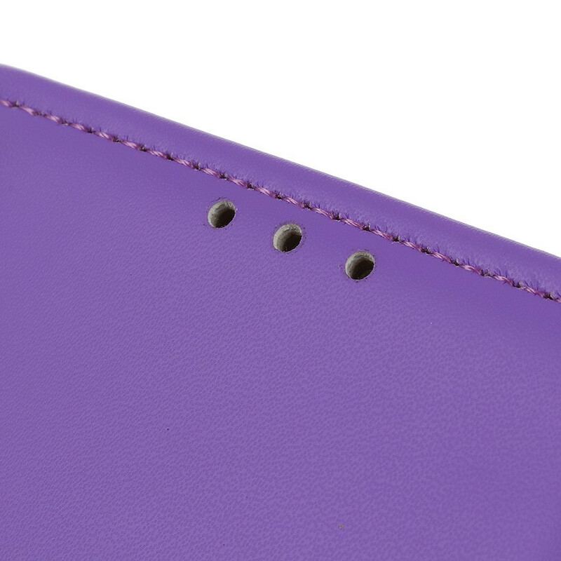 Capa Folio Para Samsung Galaxy A72 4G / A72 5G Couro Sintético Liso