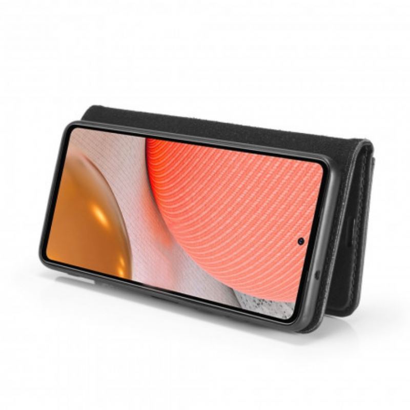 Capa Capa Folio Para Samsung Galaxy A72 4G / A72 5G Dg. Ming Destacável