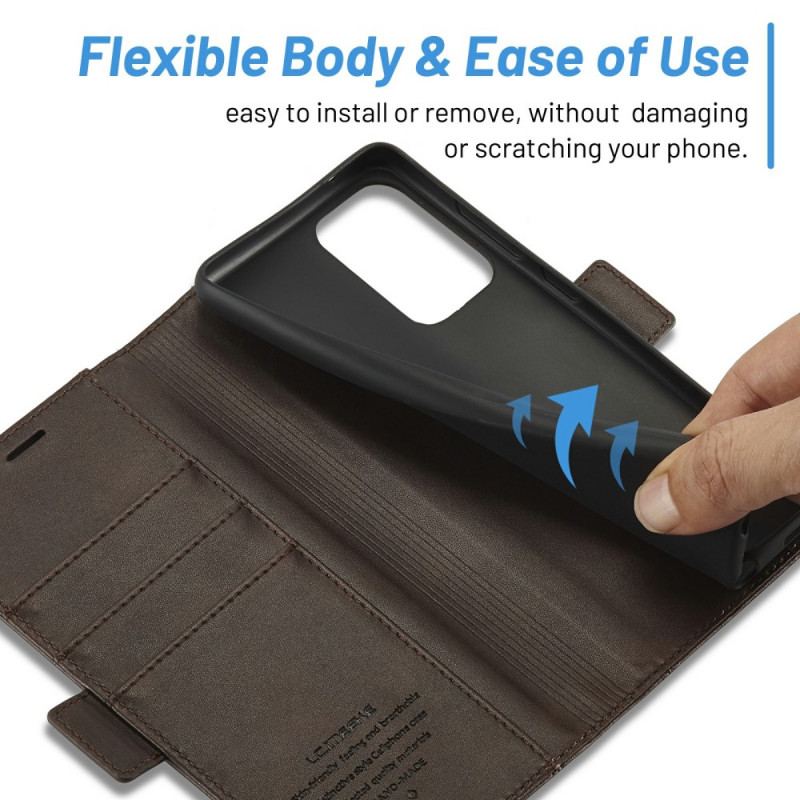 Capa Folio Para Samsung Galaxy A72 4G / A72 5G Fecho Duplo Lc.imeeke