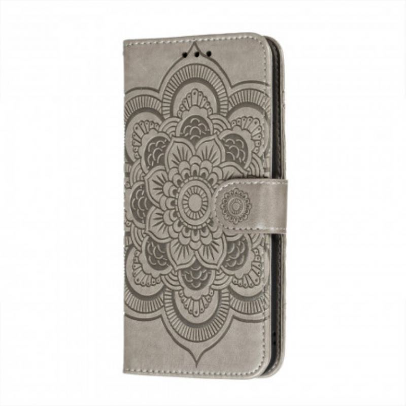 Capa Folio Para Samsung Galaxy A72 4G / A72 5G Mandala Completa