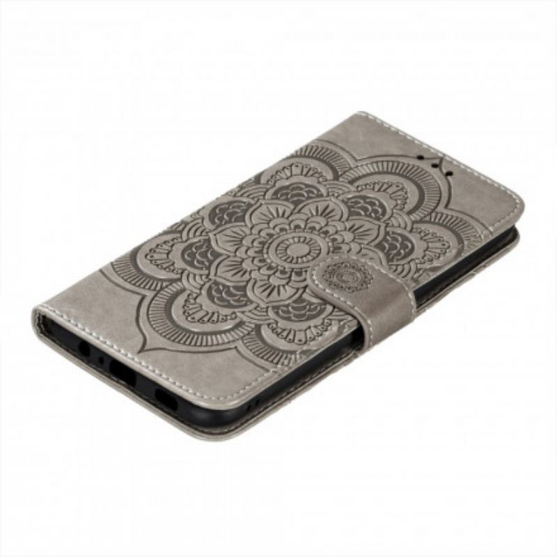 Capa Folio Para Samsung Galaxy A72 4G / A72 5G Mandala Completa