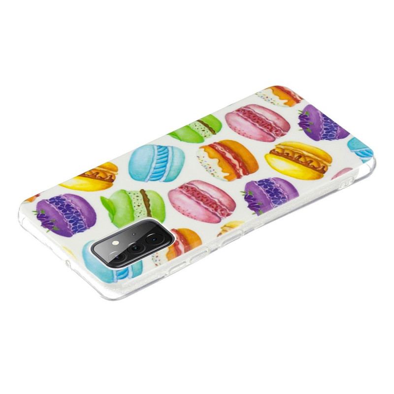 Capa Para Samsung Galaxy A72 4G / A72 5G Macaroons Fluorescentes