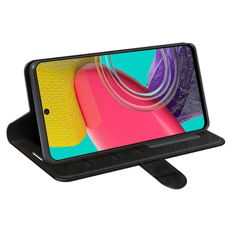 Capa De Couro Para Samsung Galaxy M53 5G Couro Ultra Sintético