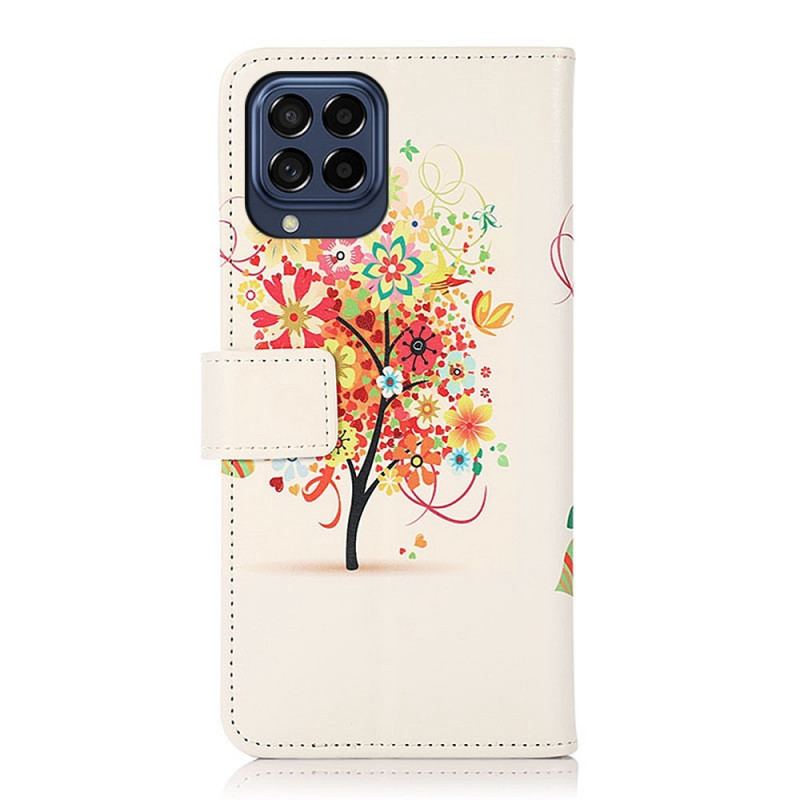 Capa Flip Para Samsung Galaxy M53 5G Árvore Florida