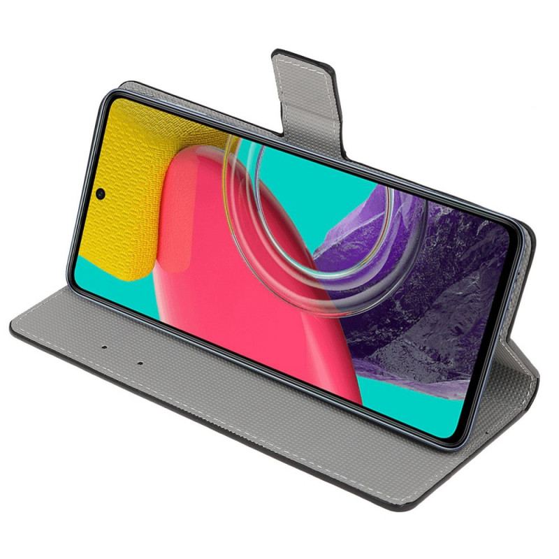 Capa Flip Para Samsung Galaxy M53 5G Não Toque No Meu Celular
