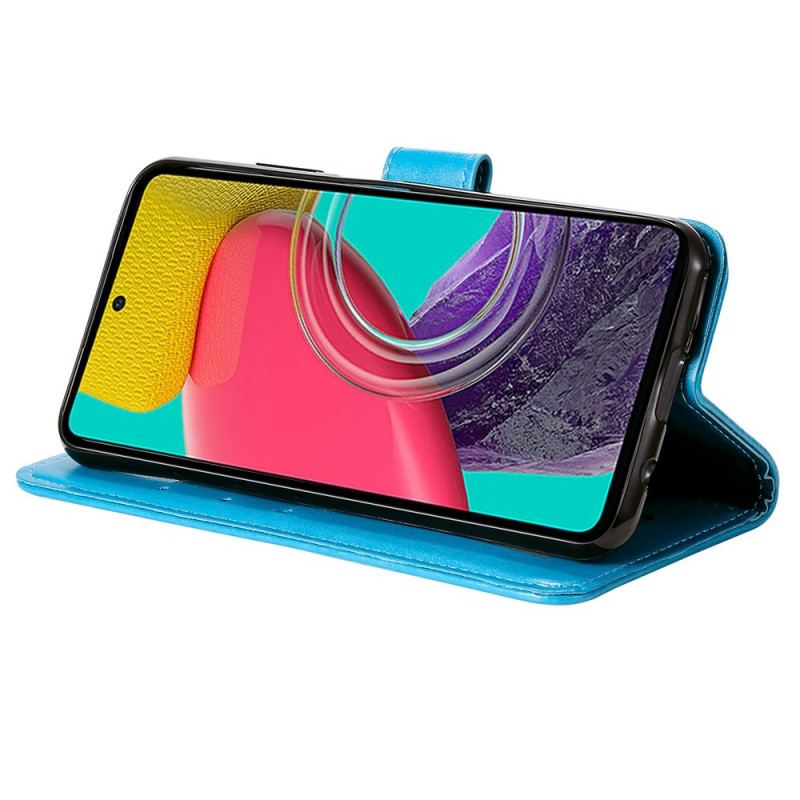 Capa Folio Para Samsung Galaxy M53 5G Mandala Do Sol