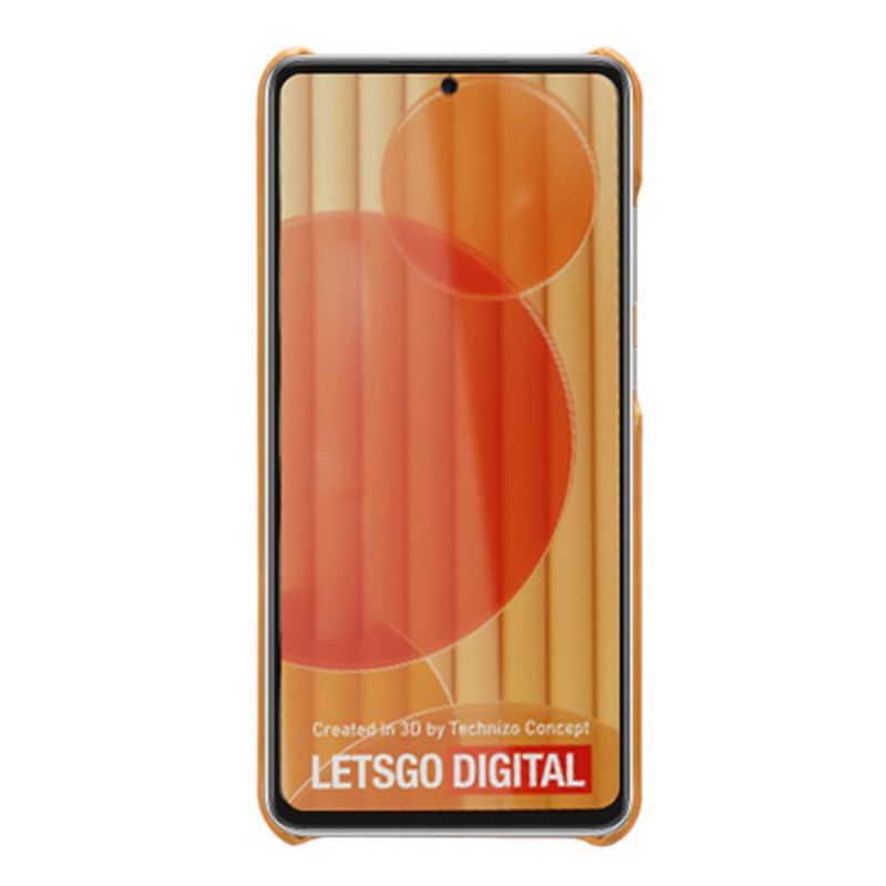 Capa Para Samsung Galaxy M53 5G Efeito Couro Ksq