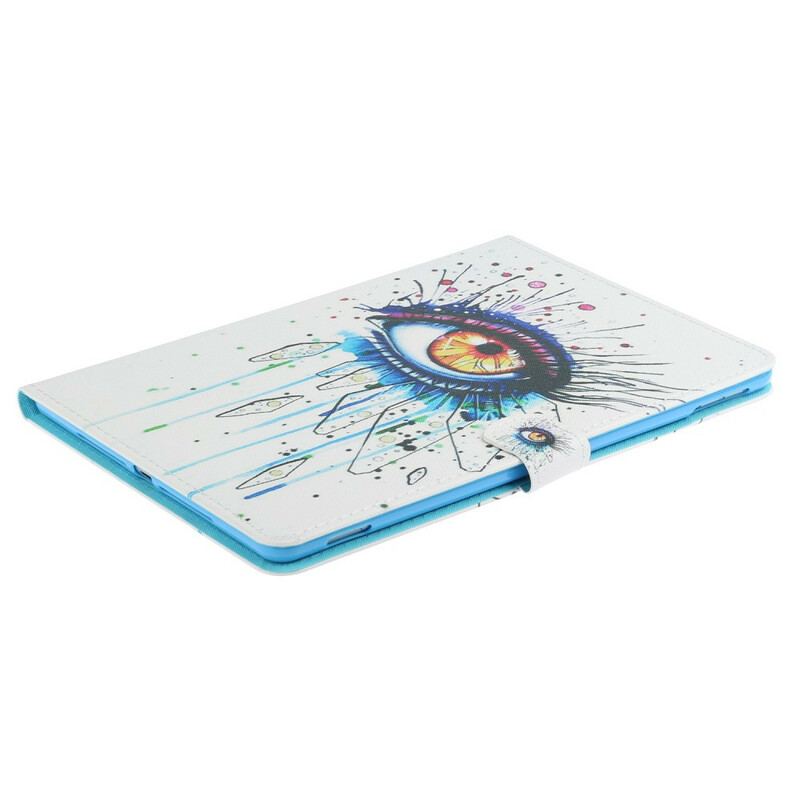 Capa De Couro Para iPad 10.2" (2020) (2019) Arte