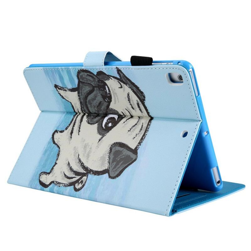 Capa De Couro Para iPad 10.2" (2020) (2019) Cachorro Grande