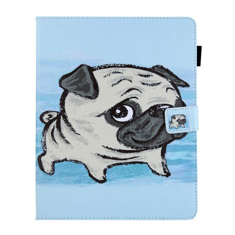 Capa De Couro Para iPad 10.2" (2020) (2019) Cachorro Grande