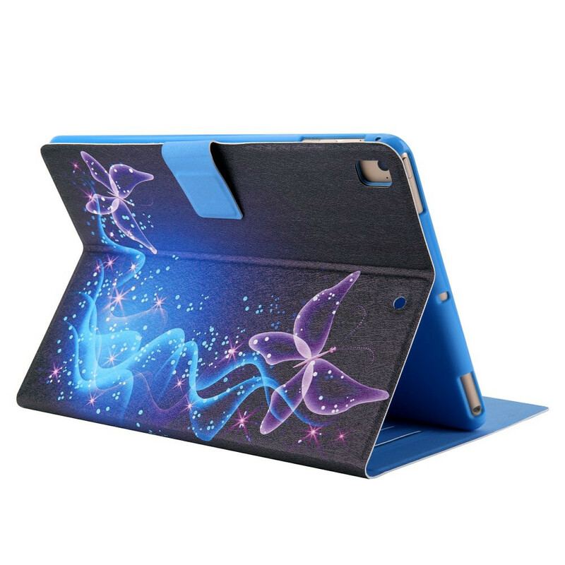 Capa De Couro Para iPad 10.2" (2020) (2019) Fada Borboleta