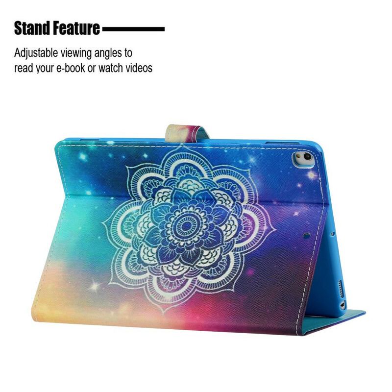Capa De Couro Para iPad 10.2" (2020) (2019) Mandala Art Series