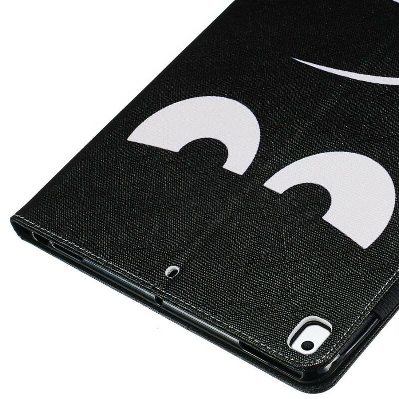 Capa De Couro Para iPad 10.2" (2020) (2019) Não Toque No Meu Bloco