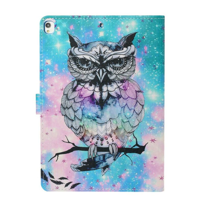 Capa De Couro Para iPad 10.2" (2020) (2019) Rei Coruja