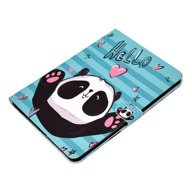 Capa Flip Para iPad 10.2" (2020) (2019) Panda