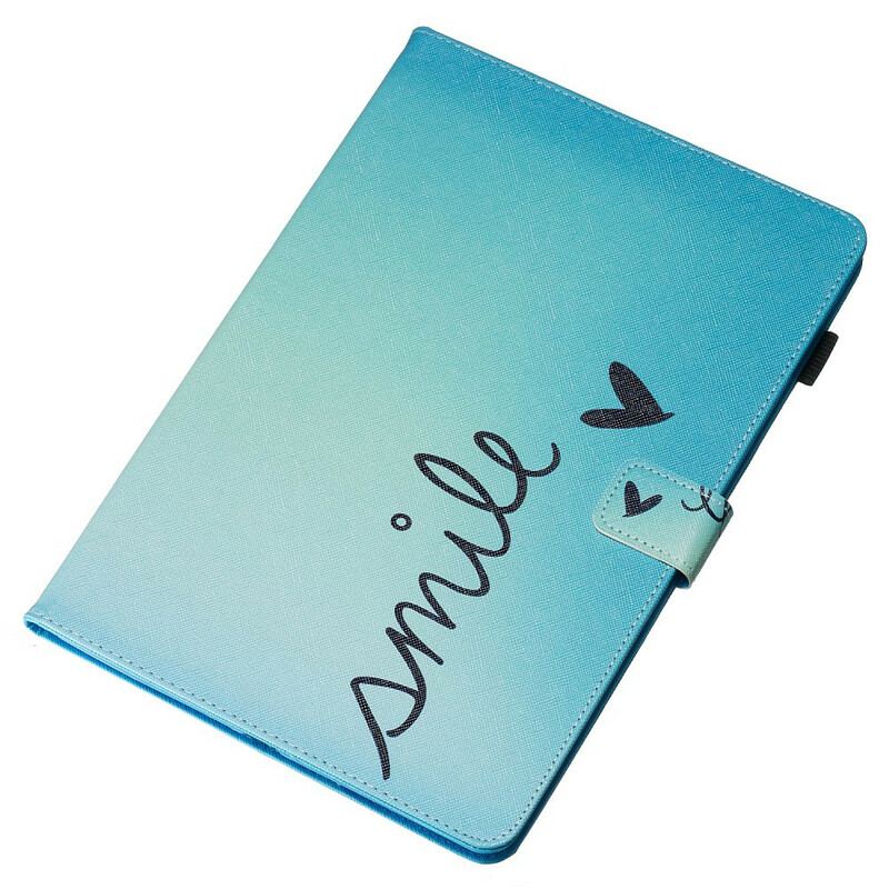 Capa Flip Para iPad 10.2" (2020) (2019) Sorriso