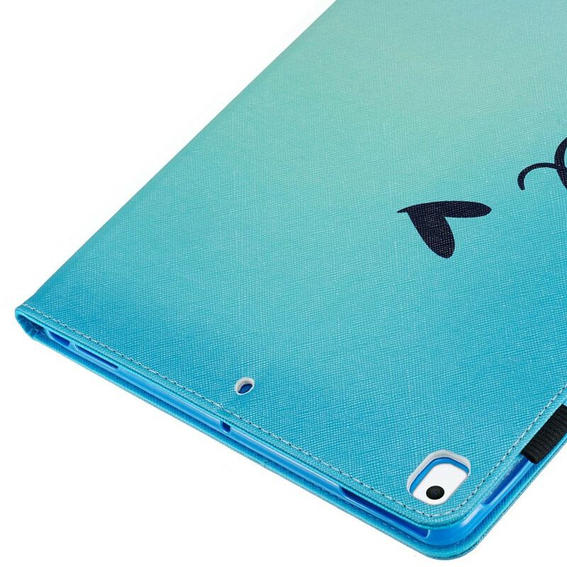 Capa Flip Para iPad 10.2" (2020) (2019) Sorriso