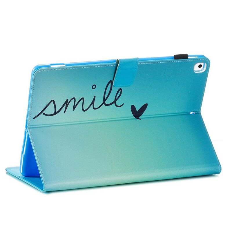 Capa Flip Para iPad 10.2" (2020) (2019) Sorriso
