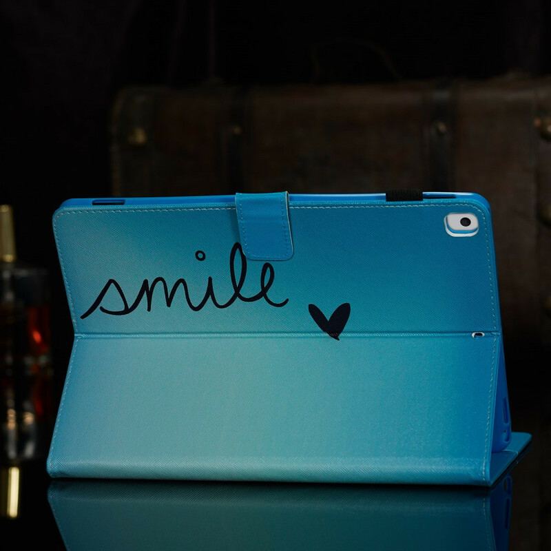 Capa Flip Para iPad 10.2" (2020) (2019) Sorriso