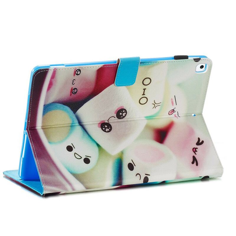 Capa Folio Para iPad 10.2" (2020) (2019) Marshmallows Divertidos