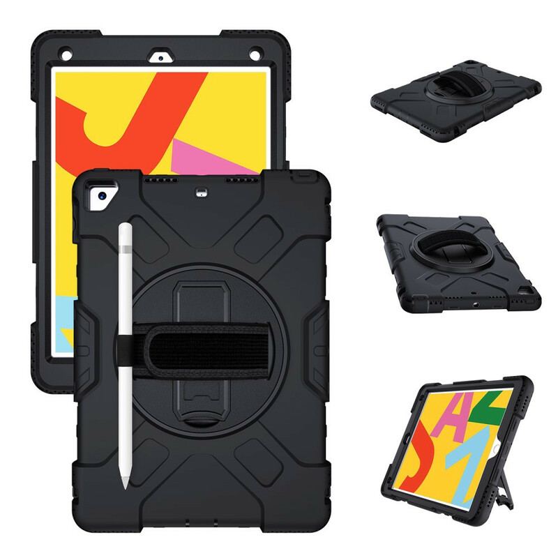 Capa Para iPad 10.2" (2020) (2019) Alça Super Resistente E Alça De Ombro