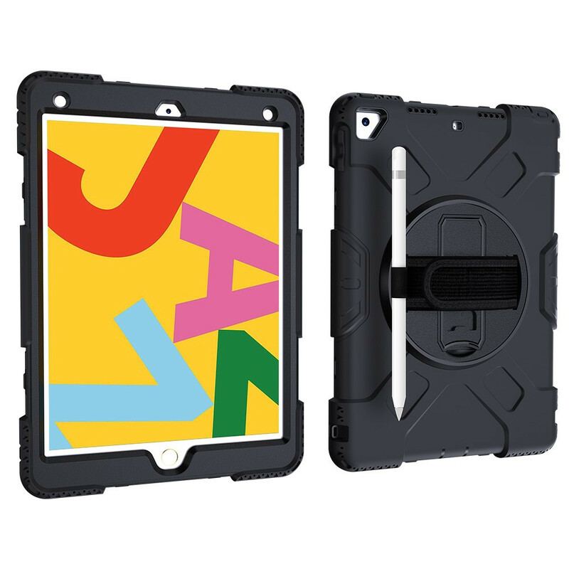 Capa Para iPad 10.2" (2020) (2019) Alça Super Resistente E Alça De Ombro