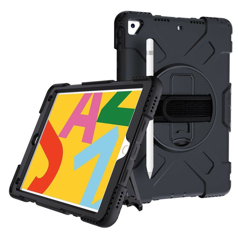 Capa Para iPad 10.2" (2020) (2019) Alça Super Resistente E Alça De Ombro