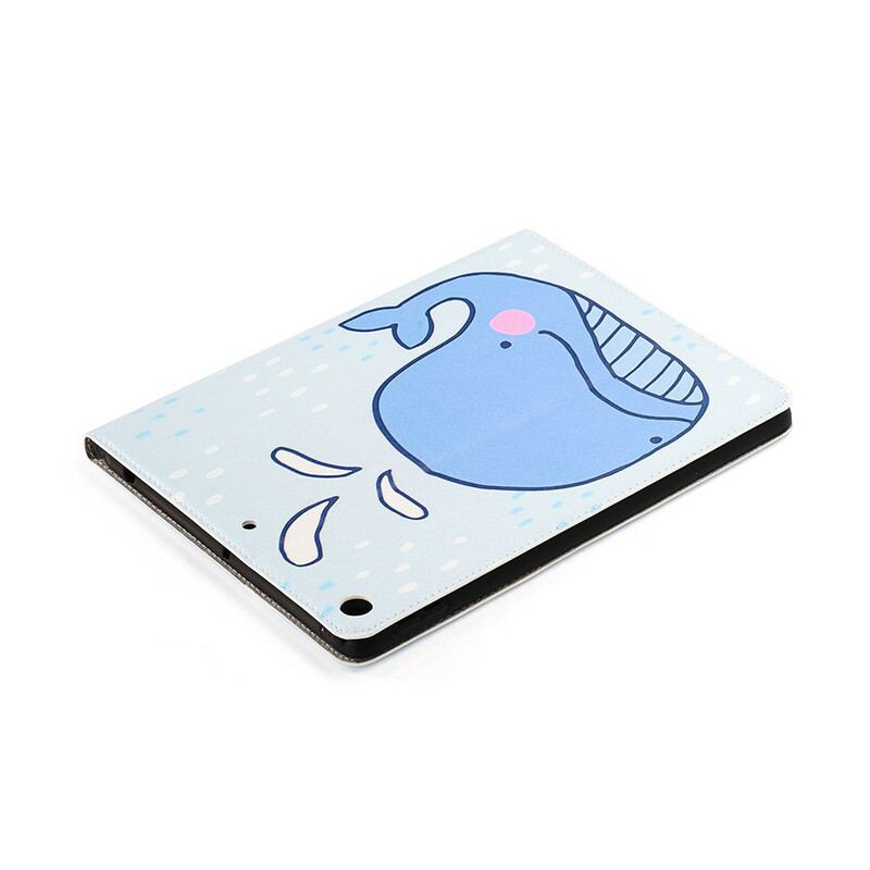 Capa Para iPad 10.2" (2020) (2019) Baleia