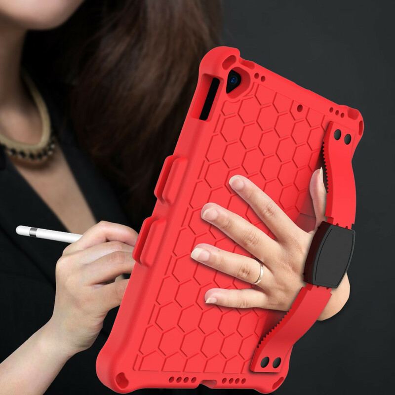 Capa Para iPad 10.2" (2020) (2019) Cinta-suporte Eva