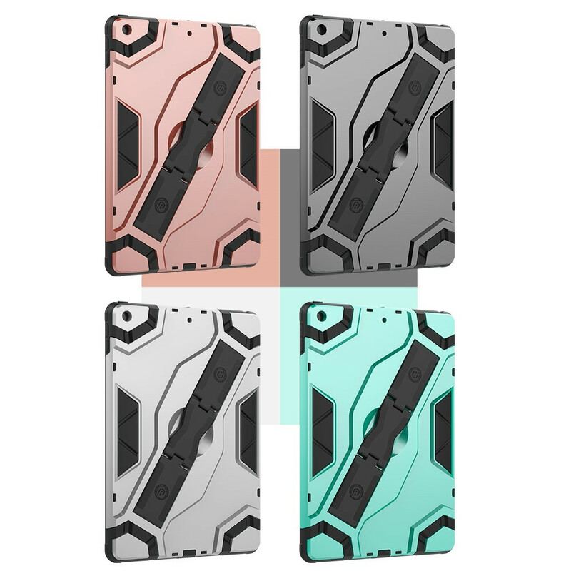 Capa Para iPad 10.2" (2020) (2019) Correia De Suporte Antichoque