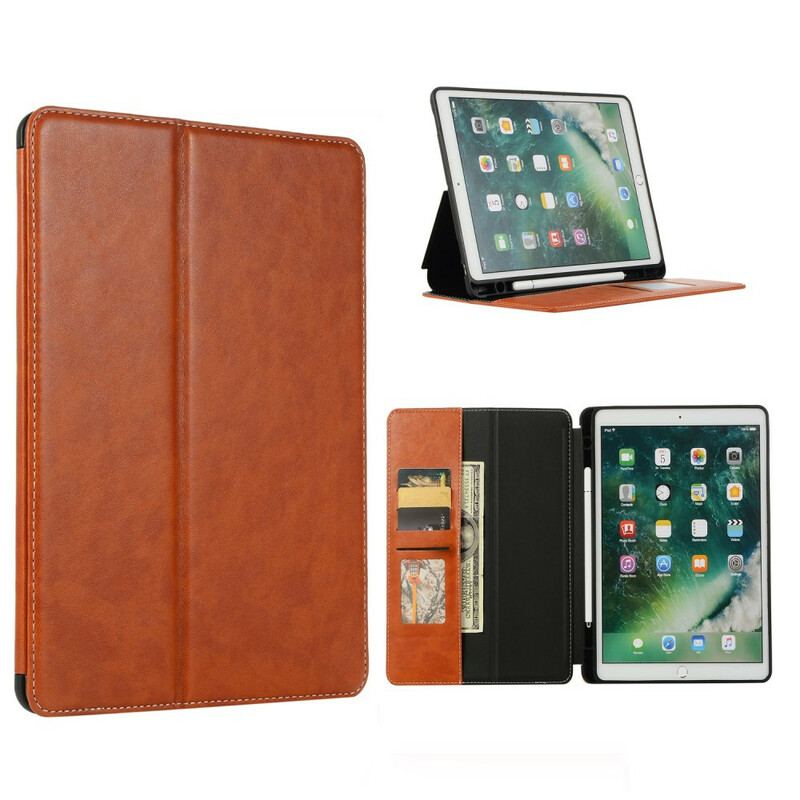 Capa Para iPad 10.2" (2020) (2019) Efeito Couro Luxuoso