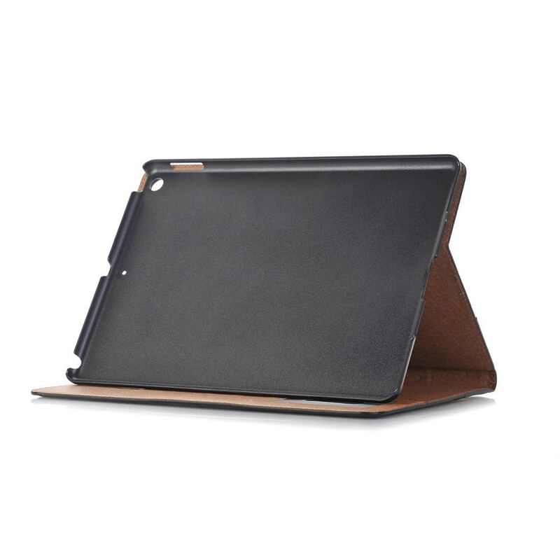 Capa Para iPad 10.2" (2020) (2019) Efeito De Couro Retrô Com Rebites