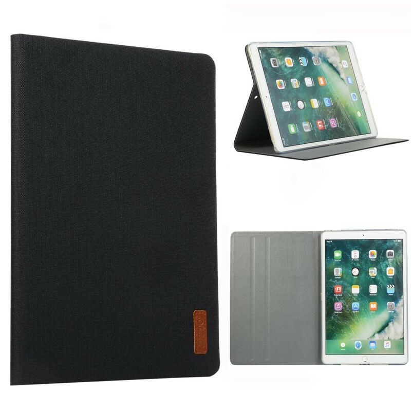 Capa Para iPad 10.2" (2020) (2019) Efeito De Tecido