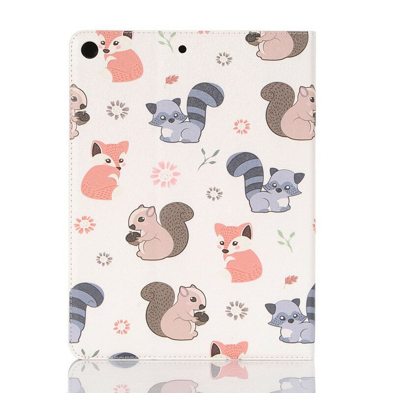 Capa Para iPad 10.2" (2020) (2019) Esquilos