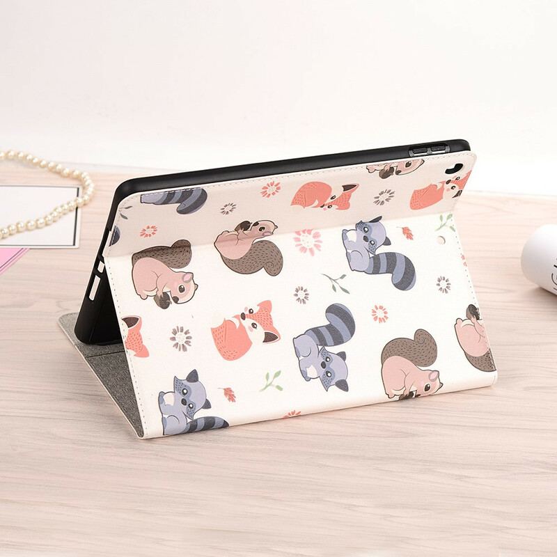 Capa Para iPad 10.2" (2020) (2019) Esquilos