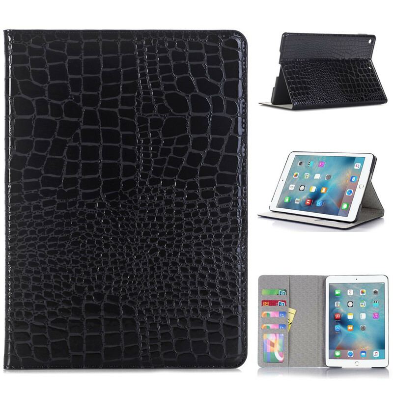 Capa Para iPad 10.2" (2020) (2019) Estilo De Pele De Crocodilo