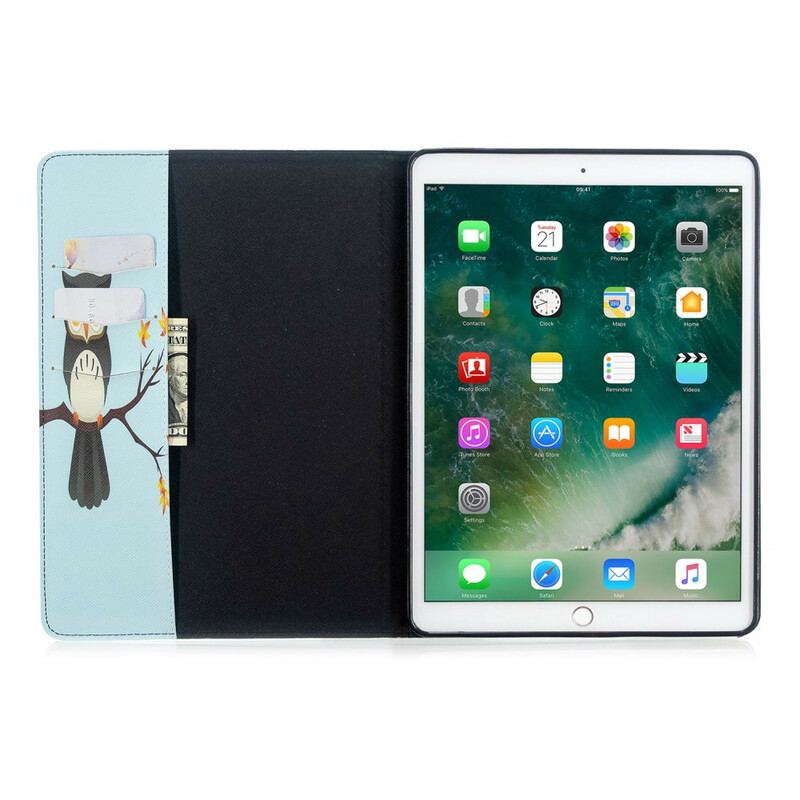 Capa Para iPad 10.2" (2020) (2019) Galho Coruja