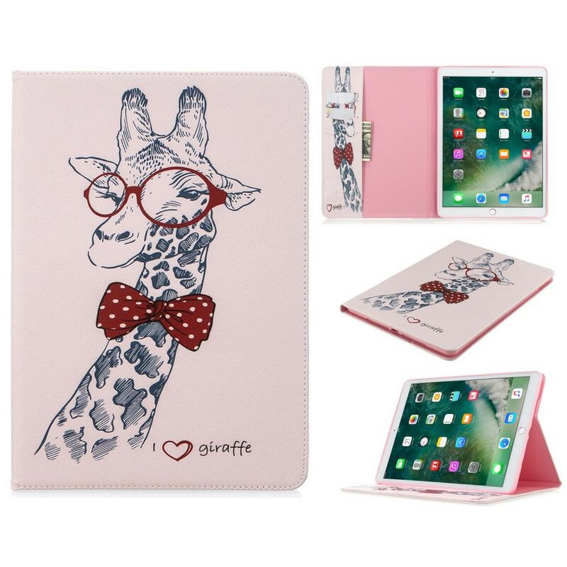 Capa Para iPad 10.2" (2020) (2019) Girafa Inteligente