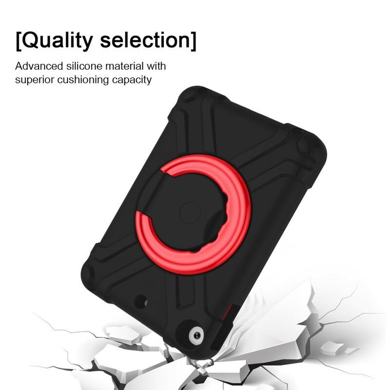Capa Para iPad 10.2" (2020) (2019) Ultra Resistência De Suporte De Anel