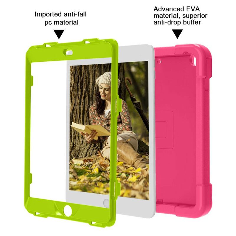 Capa Para iPad 10.2" (2020) (2019) Ultra Resistência De Suporte De Anel
