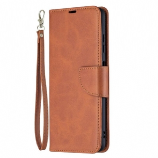 Capa Em Pele Para Poco X3 / X3 Pro / X3 NFC Flip Retalho Liso Oblíquo