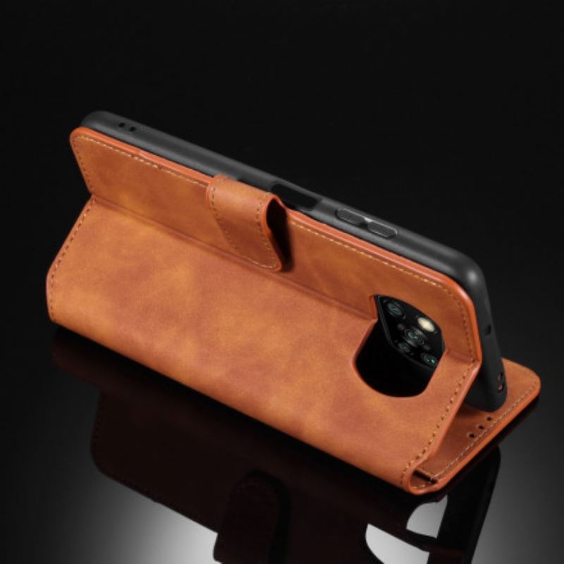 Capa Flip Para Poco X3 / X3 Pro / X3 NFC Dg.ming Retro