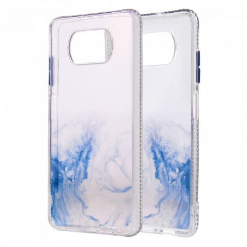 Capa Para Poco X3 / X3 Pro / X3 NFC Efeito Mármore Híbrido