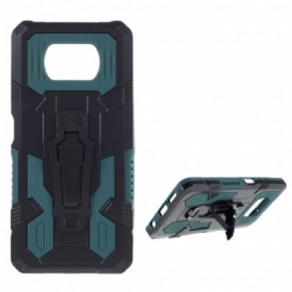 Capa Para Poco X3 / X3 Pro / X3 NFC Robô Com Clipe De Cinto