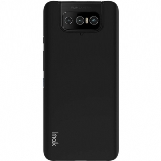 Capa Para Asus Zenfone 8 Flip De Couro Imak Rígido
